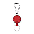 Pass holder with 60cm cordRed