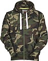 PAYPER DALLAS+ sweatshirt, camouflage green, S