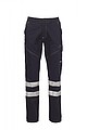 Payper WORKER REFLEX work trousers with reflective tape, navy XS