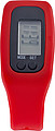 Pedometer with silicone wristband