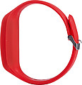 Pedometer with silicone wristband