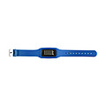Pedometer with silicone wristband