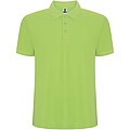 Pegaso Premium short sleeve kids polo, mantis green