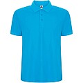 Pegaso Premium short sleeve kids polo, turquois