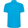 Pegaso Premium short sleeve kids polo, turquois