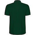Pegaso Premium short sleeve mens polo, bottle green