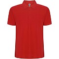 Pegaso Premium short sleeve mens polo, red