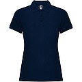 Pegaso Premium short sleeve womens polo, navy