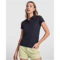 Pegaso Premium short sleeve womens polo, solid black