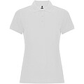 Pegaso Premium short sleeve womens polo, white