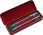 Pen set, ballpen and pencilCobalt blue