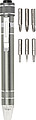 Pen shaped pocket screwdriver.Grey