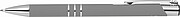 Pen with rubberised surface