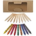 Pencil and Crayon set, natural