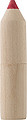 Pencil holder with 6 pencilsBrown
