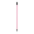 Pencil with eraser in metallic colors, pink