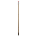 Pencil with rubber