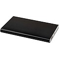 Pep 4000 mAh Type-C recycled aluminium power bank, solid black