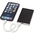 Pep 4000 mAh Type-C recycled aluminium power bank, titanium