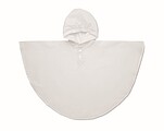 PEVA kid rain coat with hood