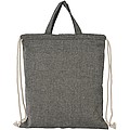 Pheebs 150 g/m2 recycled cotton drawstring backpack