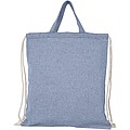 Pheebs 150 g/m2 recycled cotton drawstring backpack