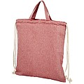 Pheebs 150 g/m2 recycled cotton drawstring backpack