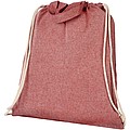 Pheebs 150 g/m2 recycled cotton drawstring backpack