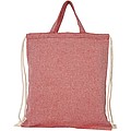 Pheebs 150 g/m2 recycled cotton drawstring backpack