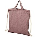Pheebs 150 g/m2 recycled cotton drawstring backpack