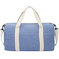 Pheebs 210 g/m2 recycled cotton and polyester duffel bag