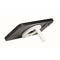 Phone holder and bottle opener, white