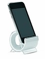 Phone stand, white