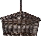 Picnic basket for 2 persons, brown