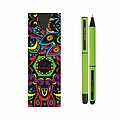 PIERRE CARDIN CELEBRATION SET Ballpoint pen and Roller, green