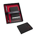 PIERRE CARDIN CONCORDE Set of cardholder and roller, black