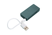 PIERRE CARDIN ELECTRIC Re-chargable electric lighter, gunmetal