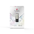 PIERRE CARDIN ETOILE An elegant swivel USB flash drive, black