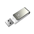 PIERRE CARDIN ETOILE An elegant swivel USB flash drive, white