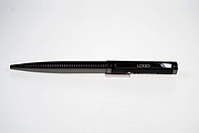 PIERRE CARDIN MARIGNY SET Set of ballpoint pen and roller, black