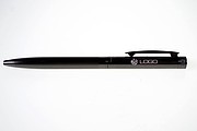 PIERRE CARDIN RENEE SET Set of ballpoint pen and mechanical pencil, gunmetal