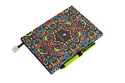 PIERRE CARDIN REPORTER SET Set of notebook A5 and Celebration ballpoint pen, green