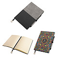 PIERRE CARDIN REPORTER SET Set of notebook A5 and Celebration ballpoint pen, grey