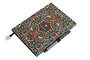 PIERRE CARDIN REPORTER SET Set of notebook A5 and Celebration ballpoint pen, grey