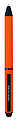 PIERRE CARDIN REPORTER SET Set of notebook A5 and Celebration ballpoint pen, orange