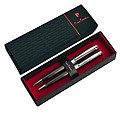 PIERRE CARDIN ROI SET Set of ballpoint pen and roller, gunmetal