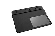 PIERRE CARDIN TAPIS Elegant multifunctional Pierre Cardin office mouse pad, black