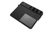 PIERRE CARDIN TAPIS Elegant multifunctional Pierre Cardin office mouse pad, black
