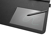 PIERRE CARDIN TAPIS Elegant multifunctional Pierre Cardin office mouse pad, black
