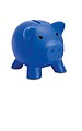 Piggy bank, blue
